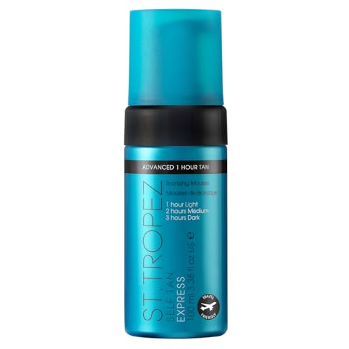 Mousse Autobronceadora St.Tropez Self Tan Express, Bronceado Rápido en 1-3 Horas, Acabado Sin Rayas, Vegano, Natural y Libre de Crueldad, 100 ml - imagen 1