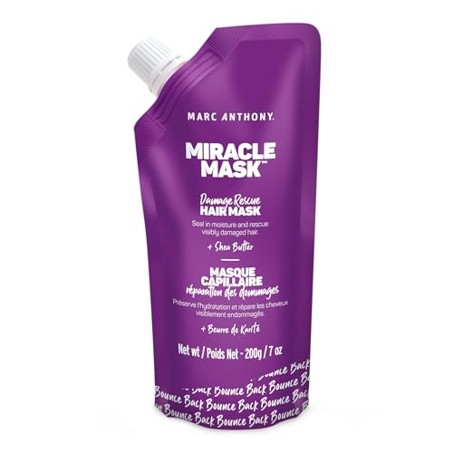 Mascarilla para Cabello Seco y Dañado Marc Anthony - Mascarilla Hidratante Profunda con Manteca de Karité, Aceite de Aguacate y Aceite de Semilla de - imagen 1