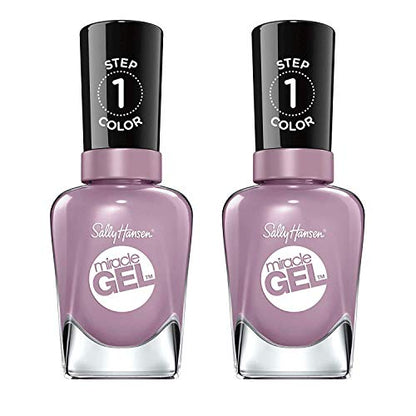 Sally Hansen Miracle Gel™ Street Flair, Esmalte de Uñas Morado, Fórmula Gel Duradera, Sin Necesidad de Lámpara UV - imagen 2