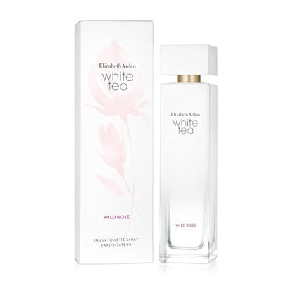Elizabeth Arden White Tea Wild Rose Eau De Toilette Spray para Mujeres, Perfume de 3.3 fl oz - imagen 2