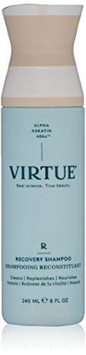 Champú VIRTUE Recovery Sin Sulfatos con Queratina y Aceite de Semilla de Baobab para Cabello Dañado, Seguro para Color - imagen 2