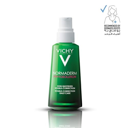 VICHY Normaderm Hidratante Diario Control Acne, Hidratante Facial Sin Aceite, 2% Ácido Salicílico + Ácido Hialurónico + Vitamina C, Combate Puntos - imagen 1