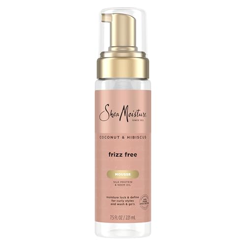 Mousse para Rizos SheaMoisture de Coco y Hibisco para Control de Frizz con Manteca de Karité 7.5 oz - imagen 3