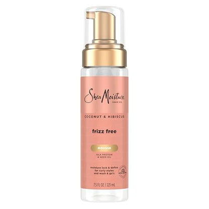 Mousse para Rizos SheaMoisture de Coco y Hibisco para Control de Frizz con Manteca de Karité 7.5 oz - imagen 4