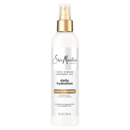 SheaMoisture Tratamiento Sin Aclarado 100% Aceite de Coco Virgen, 8 Onzas - imagen 1