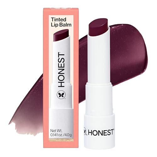 Bálsamo Labial Tinte Hidratante Vegano Honest Beauty, Rico en Antioxidantes, Extracto de Acai y Aceite de Aguacate, Sin Parabenos y Cruelty-Free, - imagen 2