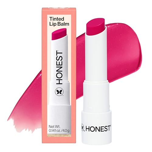 Bálsamo Labial Tinte Hidratante Vegano Honest Beauty, Extractos de Acai Antioxidantes, Aceite de Aguacate, Libre de Parabenos y Crueldad, Fruta del - imagen 1