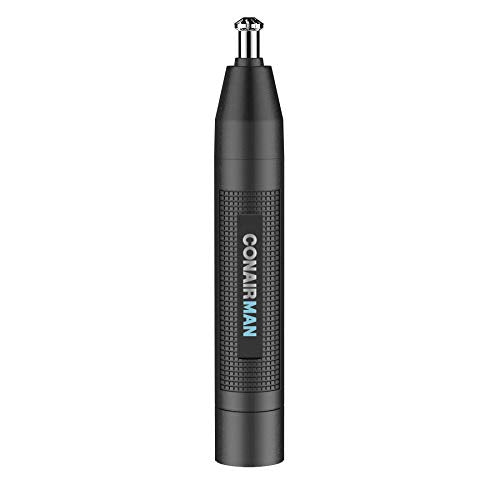 Recortadora de Vello Nasal ConairMan para Hombres, para Nariz, Oídos y Cejas, Cuchilla Bevel 360 Patente, Recortadora Inalámbrica de Litio con Bolsa - imagen 1