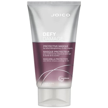 Mascarilla Protectora Joico Defy Damage | Para Cabello Tratado con Color | Fortalece los Vínculos y Preserva el Color del Cabello | Con Aceite de - imagen 1