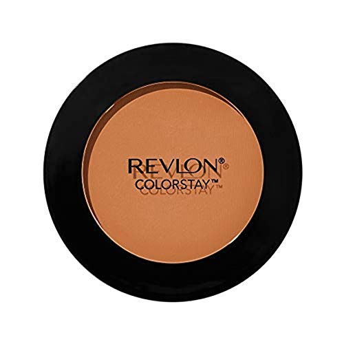 Base en polvo Revlon ColorStay, maquillaje facial de larga duración, libre de aceite y fragancia, no comedogénico, color Cappuccino (410) - imagen 4