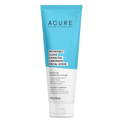 Exfoliante Facial de Carbón y Limón ACURE Incredibly Clear - Limpieza Profunda, Exfoliación Suave y Desintoxicación para Piel Grasa a Normal y - imagen 2