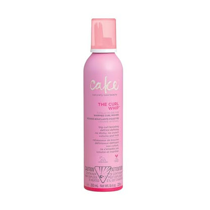 Mousse Definidora y Voluminizadora Cake Beauty Whipped Curl – Aloe Vera y Vitamina E para Sujeción Flexible - Vegan, Sin Calor, para Cabello Rizado y - imagen 1