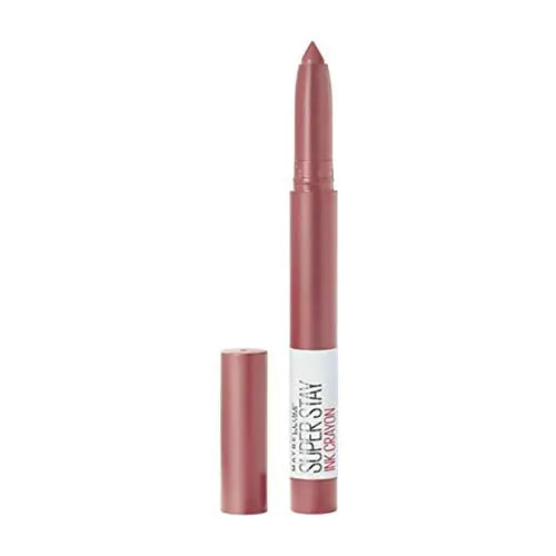 Maybelline Super Stay Ink Crayon Labial, Lápiz Mate de Precisión con Sacapuntas, Larga Duración Hasta 8 Horas, Lead The Way, Beige Rosado, 1 Unidad - imagen 1