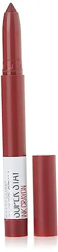 Maybelline Super Stay Ink Crayon Labial, Lápiz Labial Mate de Punta Precisa con Sacapuntas, Larga Duración Hasta 8 Horas, Berry Red, 1 Unidad - imagen 1