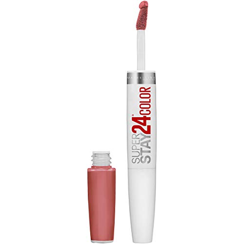 Maybelline Super Stay 24 Labial Líquido de 2 Pasos, Color Altamente Pigmentado y Duradero con Bálsamo Hidratante, Mauve Escarchado, 1 Unidad - imagen 4