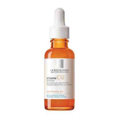 Suero Facial La Roche-Posay con Vitamina C Pura, Ácido Hialurónico y Ácido Salicílico, Hidratante y Aclarante, Reduce Arrugas, Libre de Parabenos - imagen 1