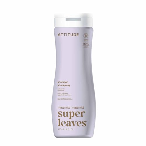Champú para Embarazo ATTITUDE, Verificado por EWG, Dermatológicamente Probado, a Base de Plantas y Minerales, Vegano, Extracto de Hoja de Argán, 16 - imagen 3