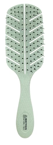 Cepillo Desenredante Eco Beter - Cepillo de Fibra Natural, Verde - imagen 3