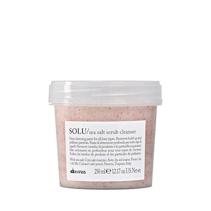 Davines SOLU Exfoliante de Sal Marina, Limpieza Suave del Cuero Cabelludo para Cabello Normal a Estilizado, 8.45 Fl Oz - imagen 3