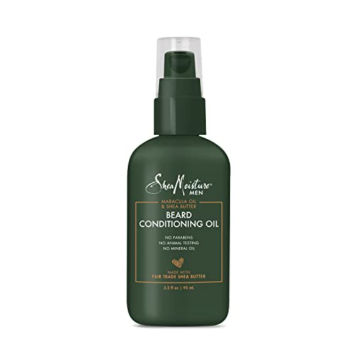 Aceite Acondicionador para Barba SheaMoisture con Aceite de Maracuyá y Manteca de Karité para Hidratar y Suavizar 3.2 oz - imagen 2