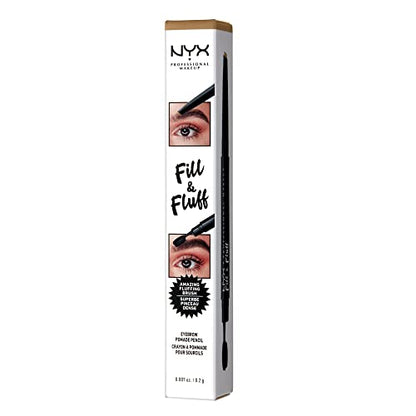 Lápiz Pomada para Cejas NYX PROFESSIONAL MAKEUP Fill & Fluff, Rubia - imagen 1
