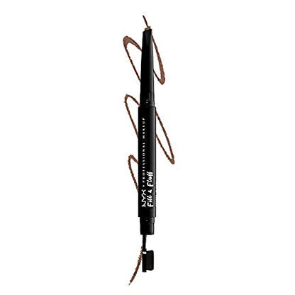Lápiz de Pomada para Cejas NYX PROFESSIONAL MAKEUP Fill & Fluff, Color Castaño Claro - imagen 4
