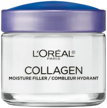 L'Oreal Paris Crema Hidratante Facial Diaria con Colágeno, Reduce Arrugas, 3.4 oz - imagen 3