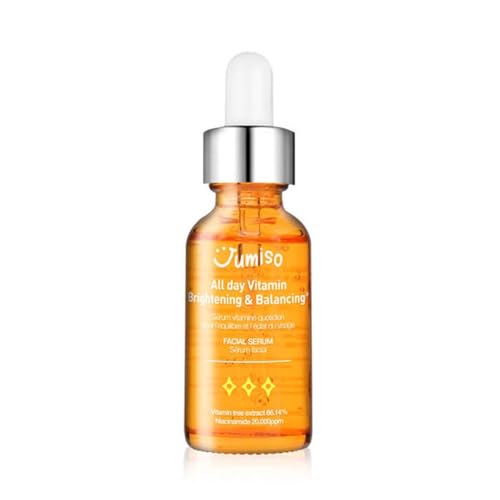 Suero Facial JUMISO All Day Vitamin, Suero Vegano Iluminador y Equilibrante con Vitaminas C, A, B, D, E, Extracto de Árbol de Vitamina 86.14%, - imagen 1