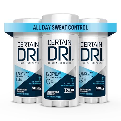 Certain Dri Antitranspirante Clínico de Fuerza Diaria - Protección contra Sudor de 72 Horas para Hiperhidrosis - Recomendado por Médicos - Viaje - - imagen 1