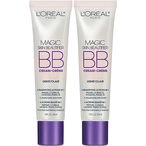 L'Oréal Paris Makeup Magic Skin Beautifier BB Cream Hidratante Tinte, Ligero, 1 fl oz, Paquete de 2 - imagen 4