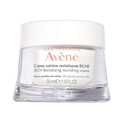Crema Nutritiva Revitalizante Avène RICH, Hidratante Facial Ultra Nutritivo, No Comedogénico, 1.6 Fl Oz - imagen 2