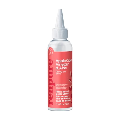 Renpure, Suero para el cuero cabelludo con vinagre de sidra de manzana, aclara y da brillo, 4 Fl Oz - imagen 1