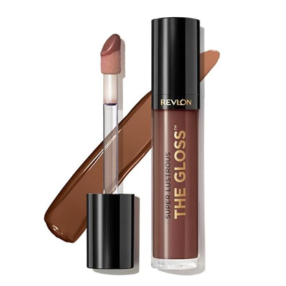 Brillo Labial Revlon Super Lustrous, Hidratante, Acabado Brillante, 310 Choco Crush, 3.9 g - imagen 1