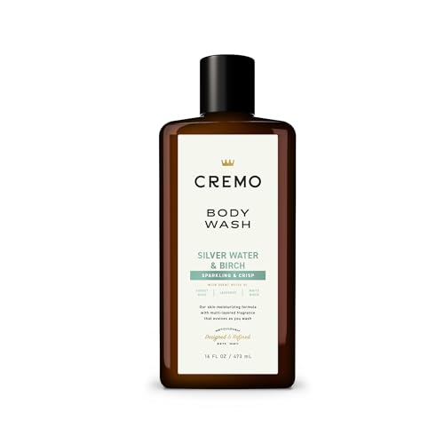 Cremo Gel de Ducha para Hombre, Espuma Rica de Agua Plateada y Abedul, 16 Fl Oz - imagen 1