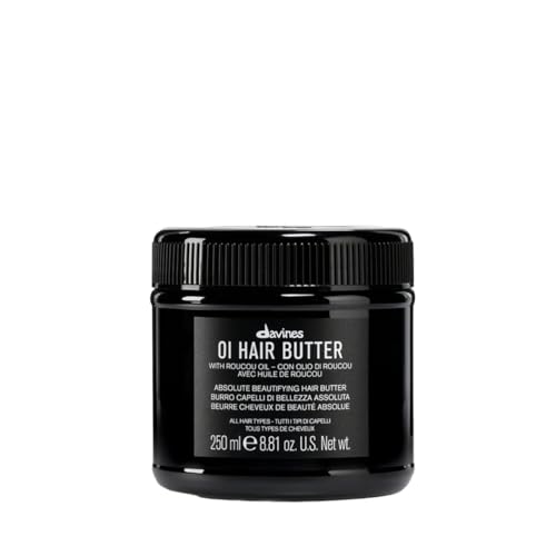 Manteca para el cabello Davines OI, mascarilla antioxidante profundamente nutritiva para todo tipo de cabello - tratamiento hidratante que controla - imagen 1