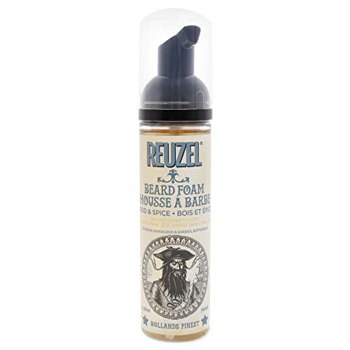 Espuma para Barba Reuzel Wood and Spice, Desodoriza la Barba, 2.36 oz - imagen 1
