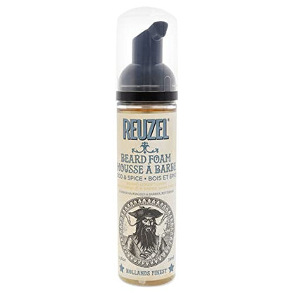 Espuma para Barba Reuzel Wood and Spice, Desodoriza la Barba, 2.36 oz - imagen 4