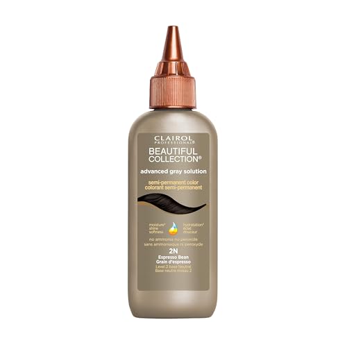 Clairol Professional Beautiful Collection Soluciones Avanzadas para Canas, 2n Espresso Bean, 3 oz. - El embalaje puede variar - imagen 1