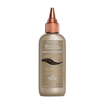 Clairol Professional Beautiful Collection Soluciones Avanzadas para Canas, 1A Negro Medianoche, 3 oz. - El empaque puede variar - imagen 4