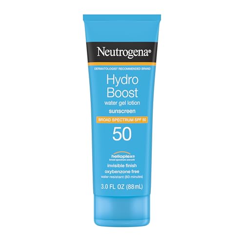 Neutrogena Hydro Boost Gel Hidratante Solar SPF 50, Protector Solar Facial y Corporal, Resistente al Agua, No Graso, 3 fl oz - imagen 4