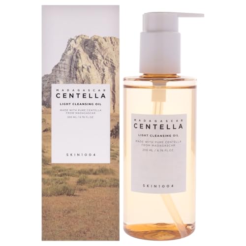 SKIN1004 Aceite Limpiador Ligero de Madagascar Centella 200ml | Limpiador Facial Suave, Limpieza Doble, Cosmético Coreano - imagen 4