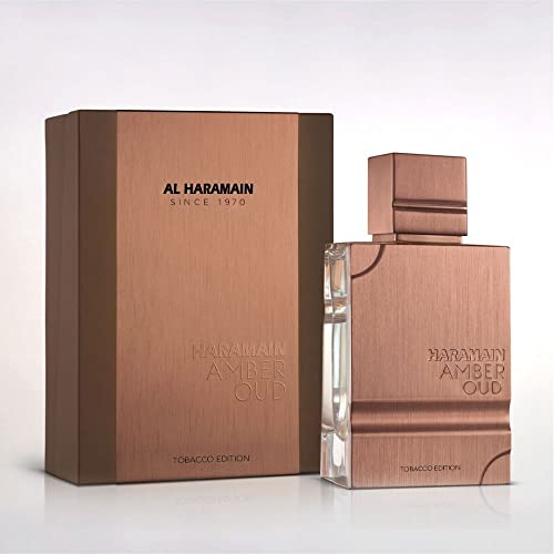 Al Haramain Amber Oud Tobacco Edition - Perfume Árabe Unisex de 2 oz EDP con Notas de Tabaco, Canela, Vainilla y Frutas Secas - imagen 3