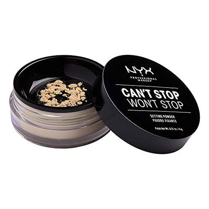 Polvo Fijador Suelto NYX PROFESSIONAL MAKEUP Can't Stop Won't Stop - Claro-Medio - imagen 3