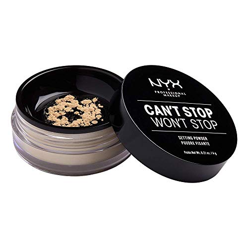 Polvo Fijador Suelto NYX PROFESSIONAL MAKEUP Can't Stop Won't Stop - Claro-Medio - imagen 2