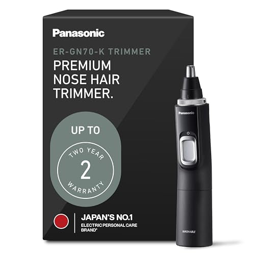 Recortadora de Vello Nasal y Auricular Panasonic para Hombres con Sistema de Aspiración, Motor Potente y Cuchillas de Doble Bisel, Húmedo/Seco – - imagen 2