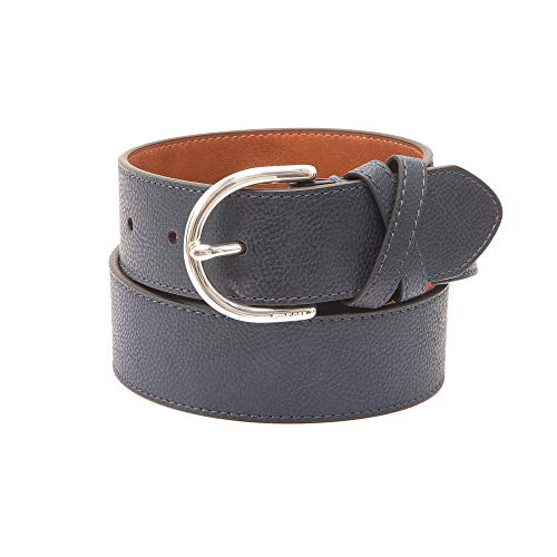 Cinturón de Moda Casual de Cuero para Mujer Tommy Hilfiger, Banda Cruzada en Color Marino, Talla X-Large - imagen 3