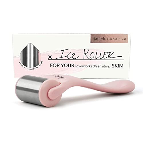 Rodillo de Hielo Kitsch para la Cara – Rodillo Facial de Acero Inoxidable para Reducir Hinchazón, Enrojecimiento y Dolores de Cabeza – Rodillo Facial - imagen 1