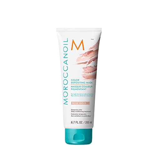 Mascarilla Depositaria de Color Moroccanoil, Rosa Dorado, 6.7 oz - imagen 1