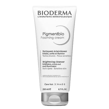 Bioderma Pigmentbio Crema Espumosa Facial, Limpiador Suave Hidratante y Exfoliante para Piel con Manchas Visibles - imagen 2