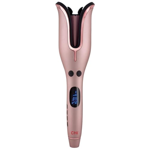 CHI Spin N Curl 1″ Ceramic Rotating Curling Iron, Adjustable Preset Heat Settings for All Hair Types, Salon-Quality Curls & Waves, Auto Shut-Off, Tang - imagen 2
